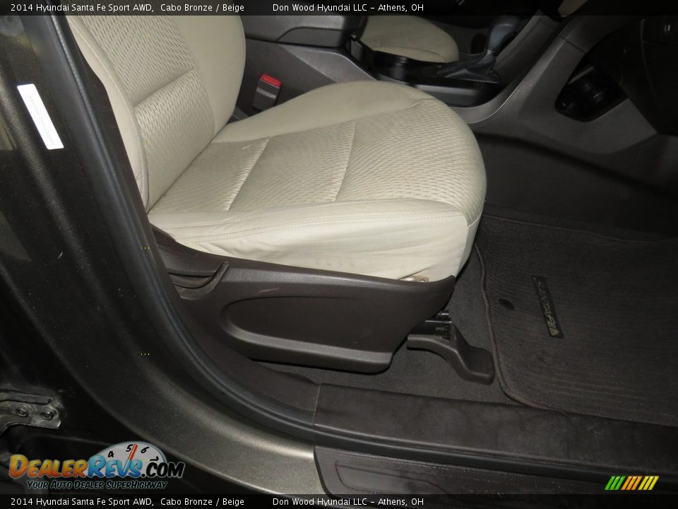 2014 Hyundai Santa Fe Sport AWD Cabo Bronze / Beige Photo #25