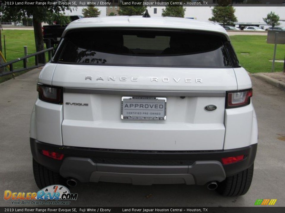 2019 Land Rover Range Rover Evoque SE Fuji White / Ebony Photo #10