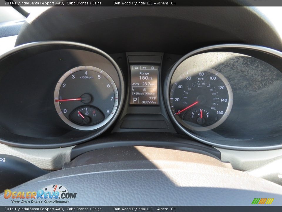 2014 Hyundai Santa Fe Sport AWD Cabo Bronze / Beige Photo #27
