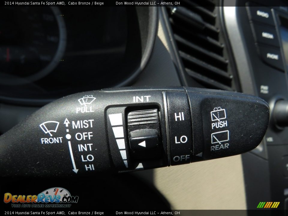 2014 Hyundai Santa Fe Sport AWD Cabo Bronze / Beige Photo #30