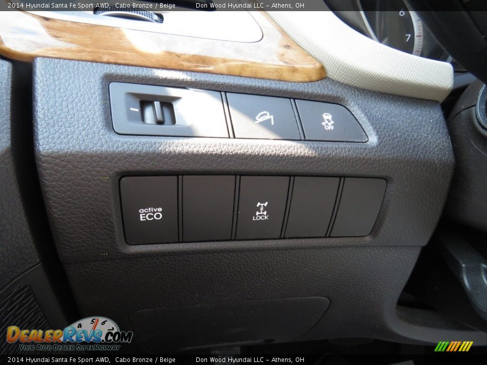2014 Hyundai Santa Fe Sport AWD Cabo Bronze / Beige Photo #33