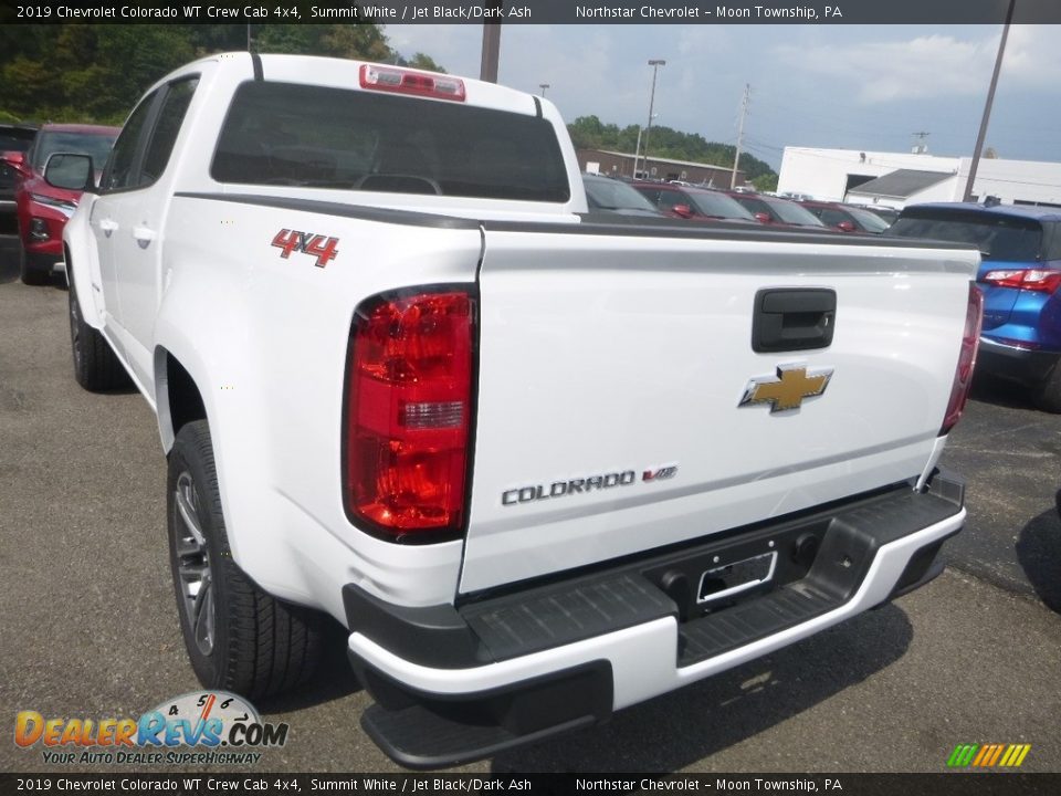 2019 Chevrolet Colorado WT Crew Cab 4x4 Summit White / Jet Black/Dark Ash Photo #3