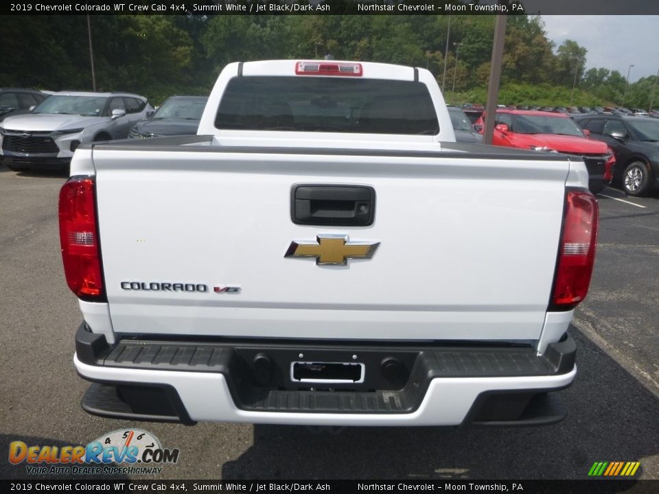 2019 Chevrolet Colorado WT Crew Cab 4x4 Summit White / Jet Black/Dark Ash Photo #4