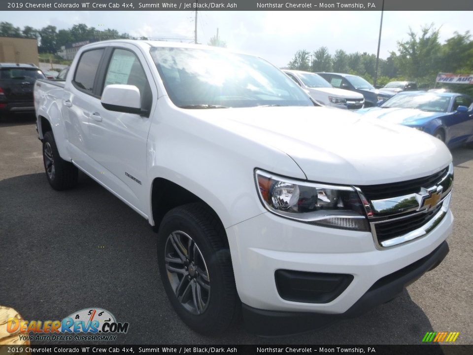 2019 Chevrolet Colorado WT Crew Cab 4x4 Summit White / Jet Black/Dark Ash Photo #7