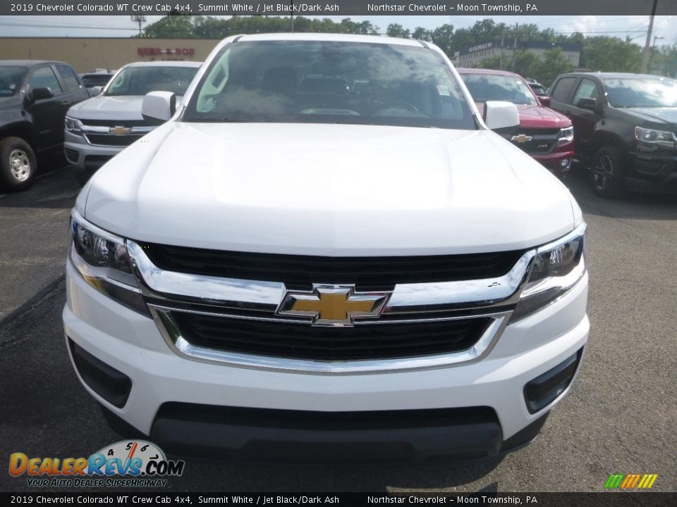 2019 Chevrolet Colorado WT Crew Cab 4x4 Summit White / Jet Black/Dark Ash Photo #8