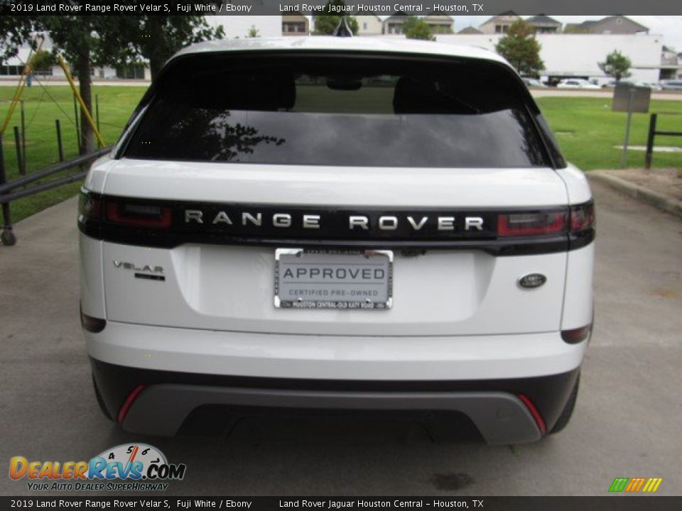 2019 Land Rover Range Rover Velar S Fuji White / Ebony Photo #10