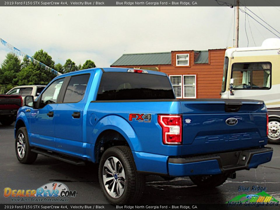2019 Ford F150 STX SuperCrew 4x4 Velocity Blue / Black Photo #3