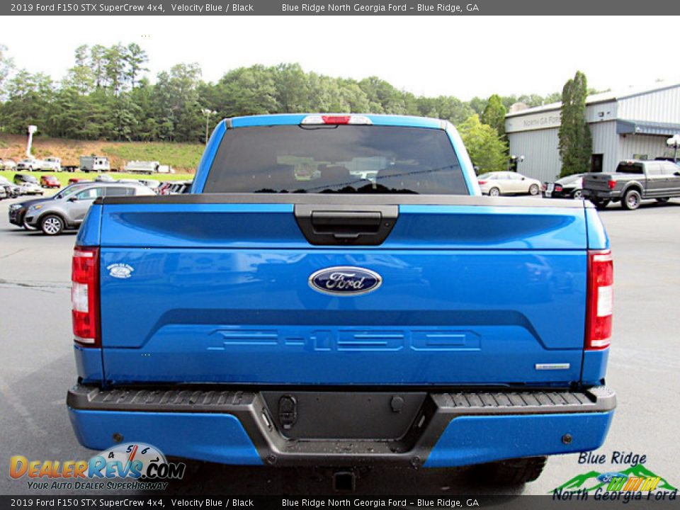 2019 Ford F150 STX SuperCrew 4x4 Velocity Blue / Black Photo #4