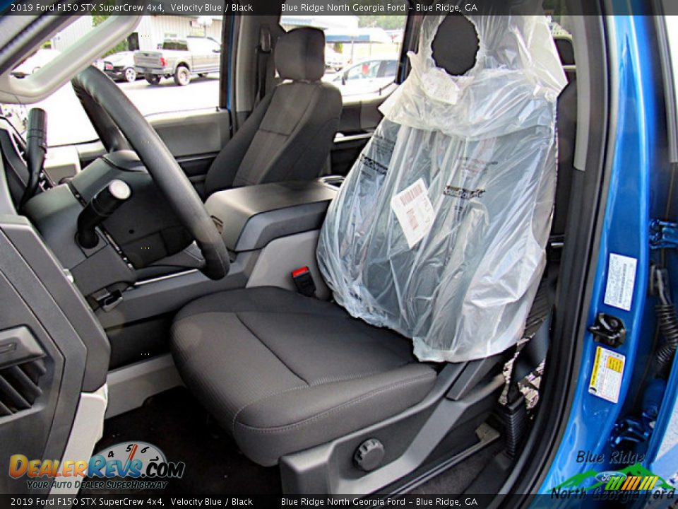 2019 Ford F150 STX SuperCrew 4x4 Velocity Blue / Black Photo #10