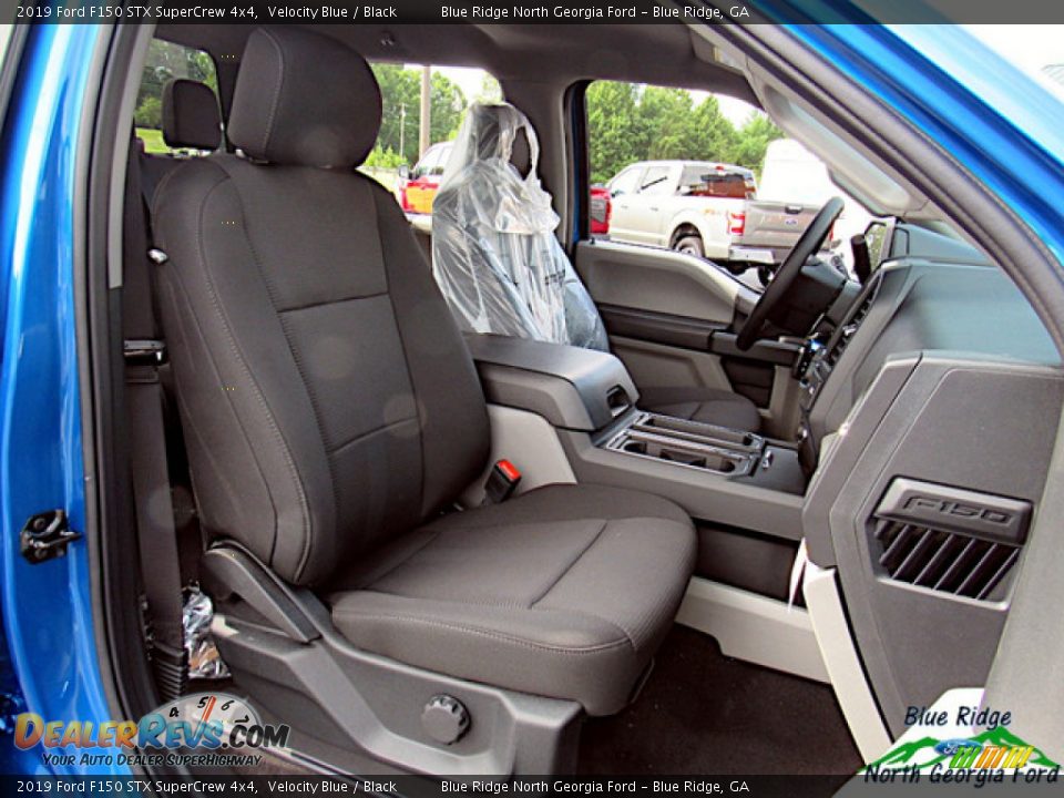 2019 Ford F150 STX SuperCrew 4x4 Velocity Blue / Black Photo #11
