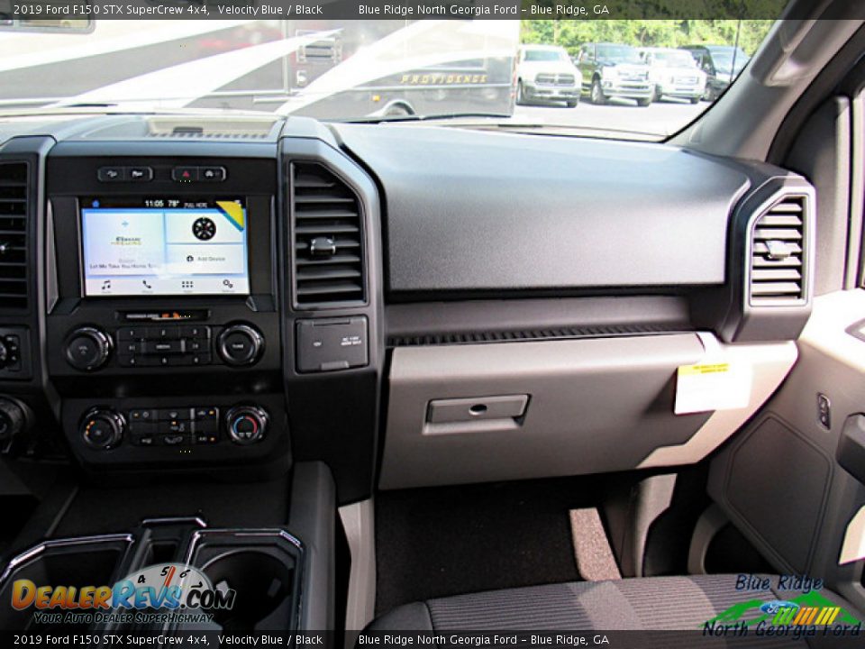 2019 Ford F150 STX SuperCrew 4x4 Velocity Blue / Black Photo #16