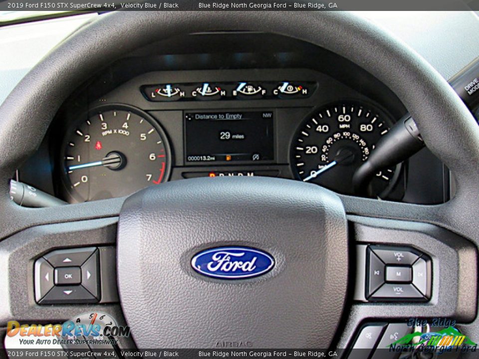 2019 Ford F150 STX SuperCrew 4x4 Velocity Blue / Black Photo #17