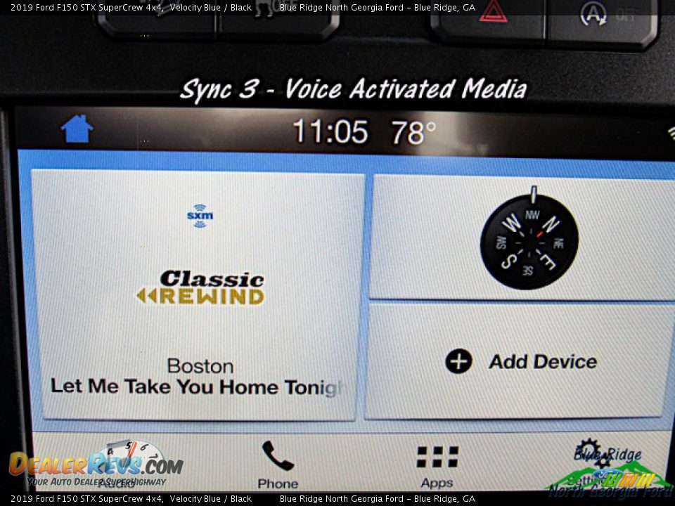 2019 Ford F150 STX SuperCrew 4x4 Velocity Blue / Black Photo #19