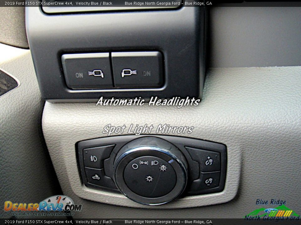 2019 Ford F150 STX SuperCrew 4x4 Velocity Blue / Black Photo #23