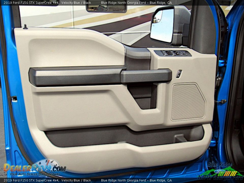 2019 Ford F150 STX SuperCrew 4x4 Velocity Blue / Black Photo #25