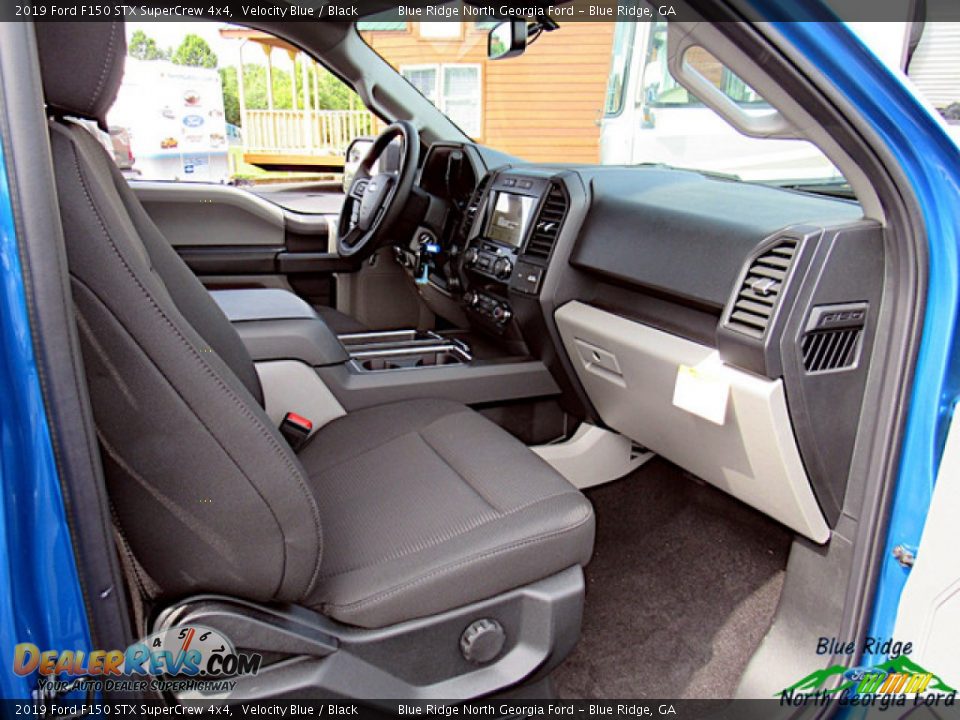 2019 Ford F150 STX SuperCrew 4x4 Velocity Blue / Black Photo #27