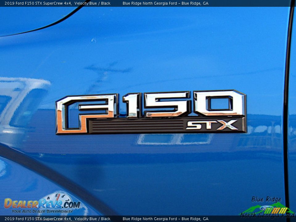 2019 Ford F150 STX SuperCrew 4x4 Velocity Blue / Black Photo #33