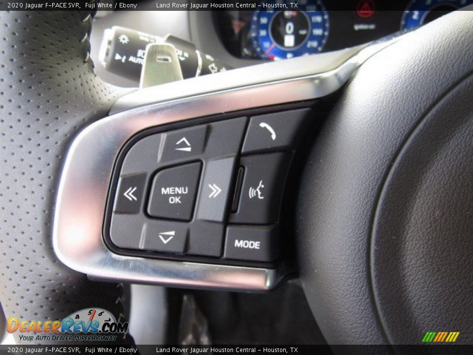 2020 Jaguar F-PACE SVR Steering Wheel Photo #29