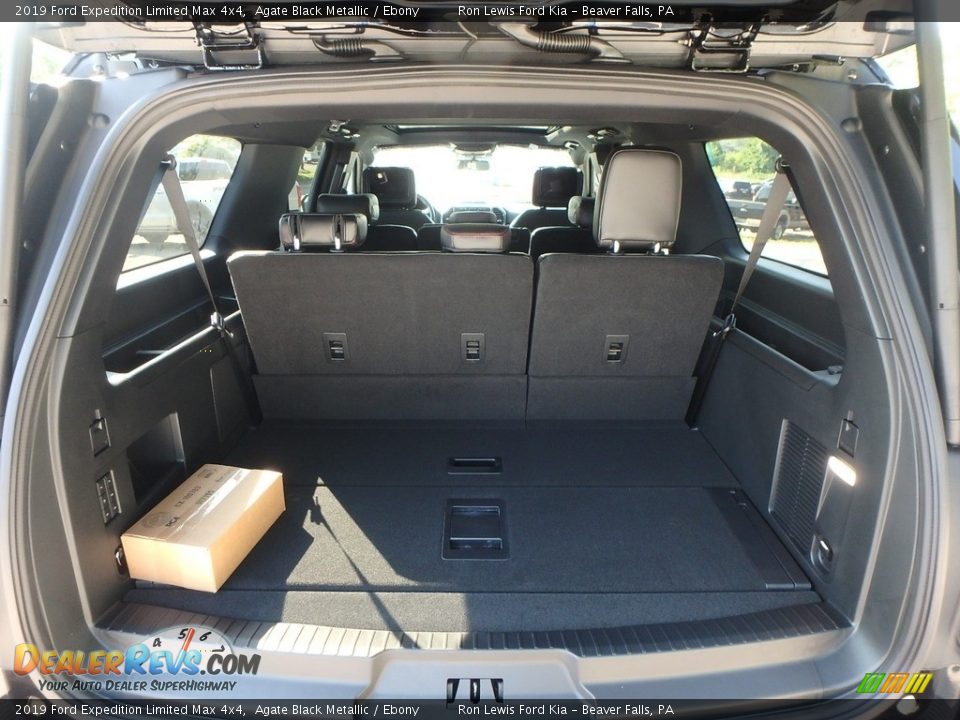 2019 Ford Expedition Limited Max 4x4 Agate Black Metallic / Ebony Photo #4