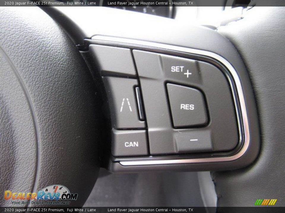 2020 Jaguar F-PACE 25t Premium Steering Wheel Photo #30