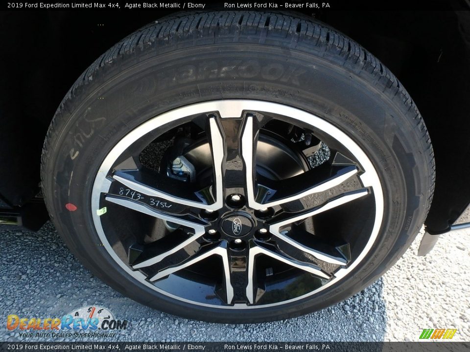 2019 Ford Expedition Limited Max 4x4 Agate Black Metallic / Ebony Photo #10
