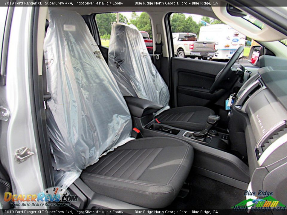 2019 Ford Ranger XLT SuperCrew 4x4 Ingot Silver Metallic / Ebony Photo #11
