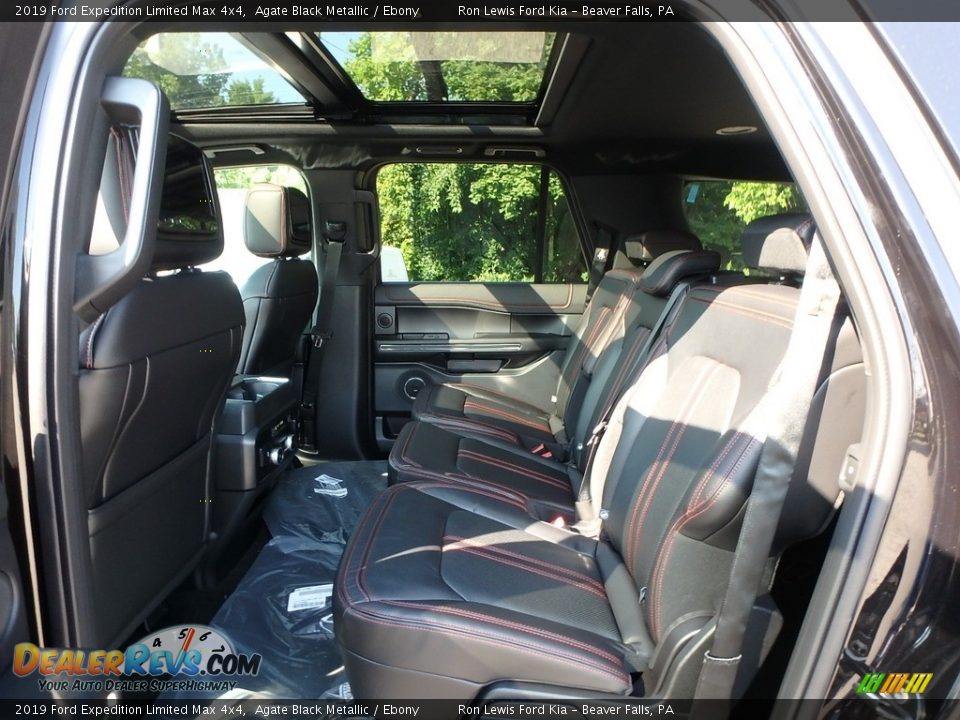 2019 Ford Expedition Limited Max 4x4 Agate Black Metallic / Ebony Photo #13
