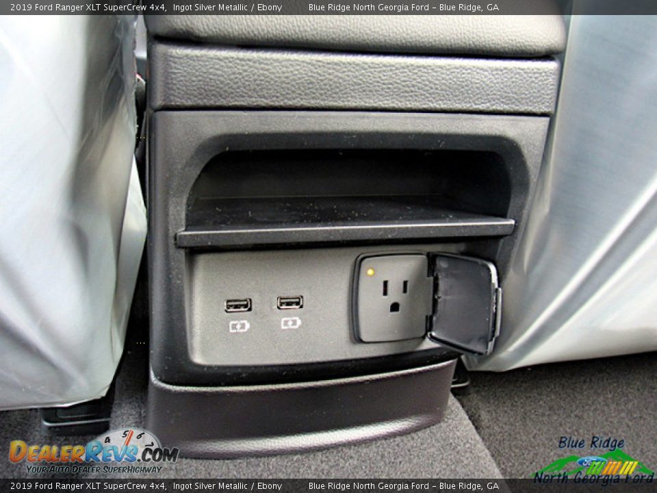 2019 Ford Ranger XLT SuperCrew 4x4 Ingot Silver Metallic / Ebony Photo #13