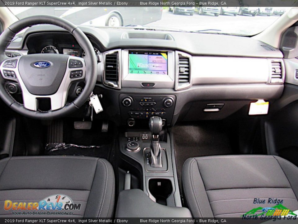 2019 Ford Ranger XLT SuperCrew 4x4 Ingot Silver Metallic / Ebony Photo #15