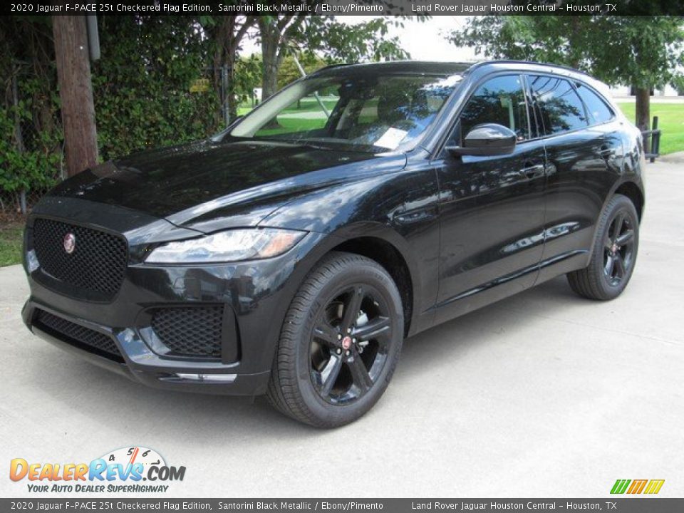 Front 3/4 View of 2020 Jaguar F-PACE 25t Checkered Flag Edition Photo #10
