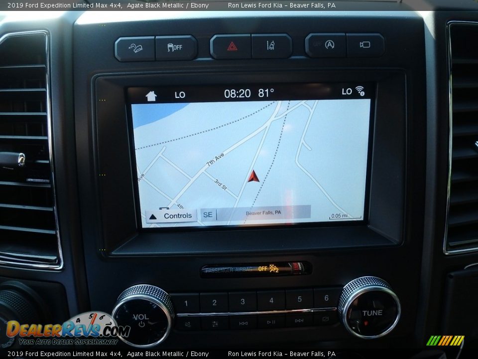 2019 Ford Expedition Limited Max 4x4 Agate Black Metallic / Ebony Photo #19