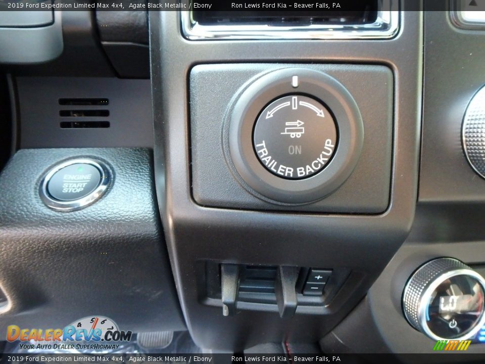 2019 Ford Expedition Limited Max 4x4 Agate Black Metallic / Ebony Photo #20