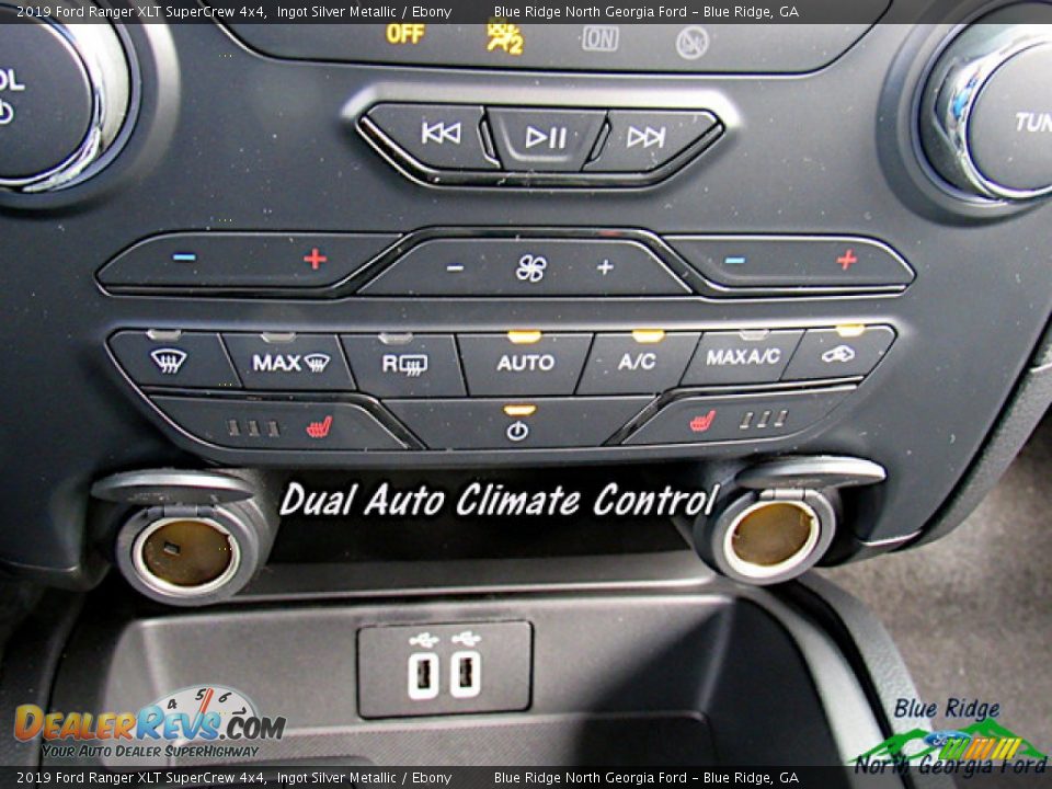 2019 Ford Ranger XLT SuperCrew 4x4 Ingot Silver Metallic / Ebony Photo #22