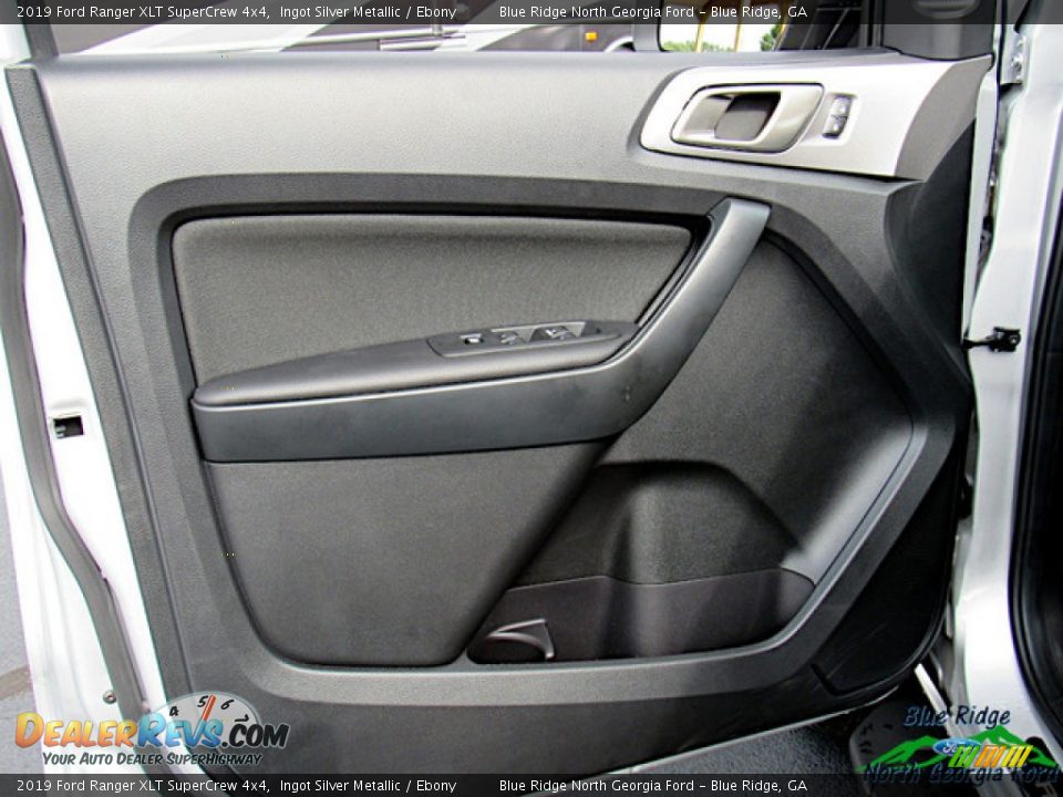 2019 Ford Ranger XLT SuperCrew 4x4 Ingot Silver Metallic / Ebony Photo #27