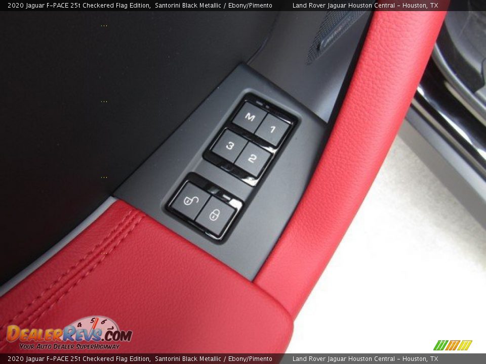 Controls of 2020 Jaguar F-PACE 25t Checkered Flag Edition Photo #25