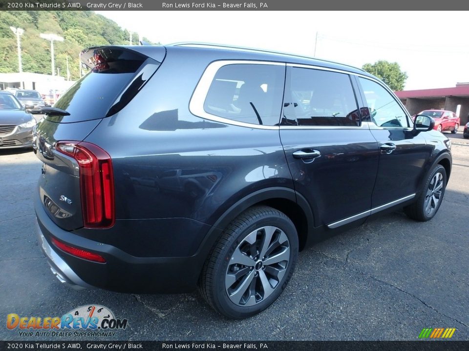 2020 Kia Telluride S AWD Gravity Grey / Black Photo #2