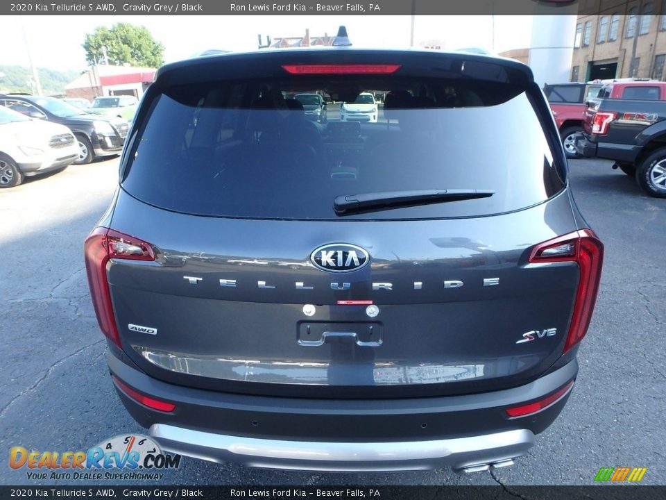 2020 Kia Telluride S AWD Gravity Grey / Black Photo #3