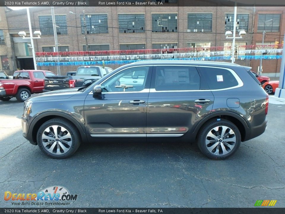 Gravity Grey 2020 Kia Telluride S AWD Photo #6
