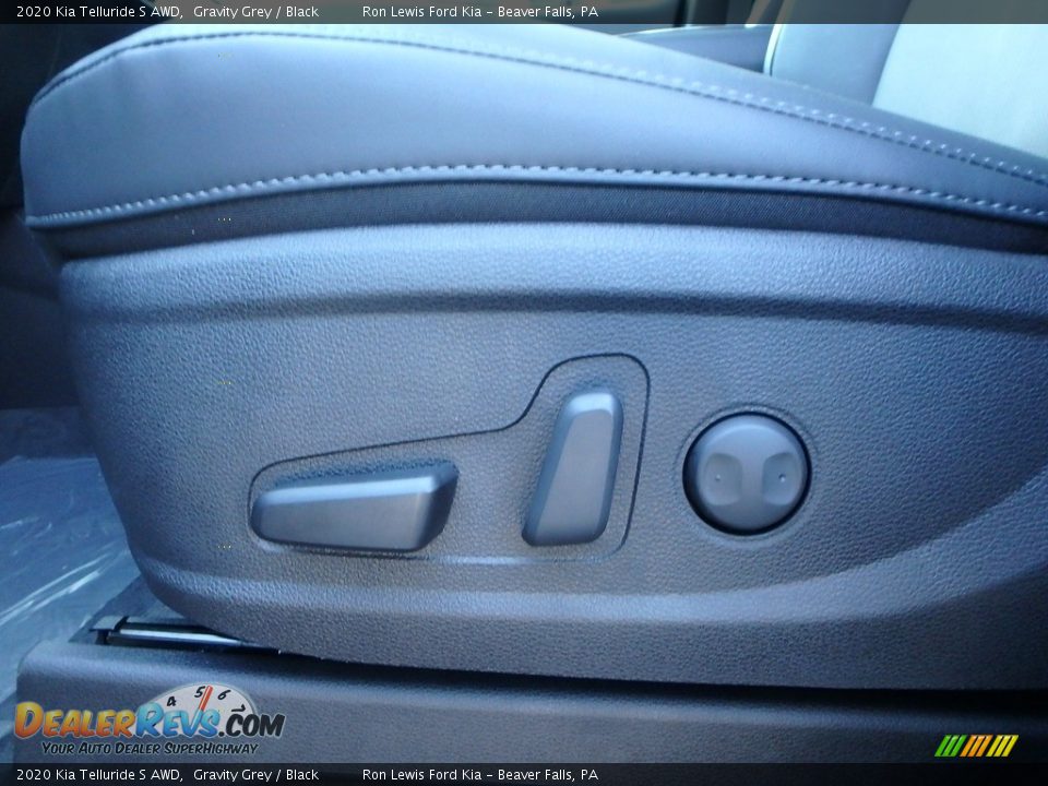 2020 Kia Telluride S AWD Gravity Grey / Black Photo #12