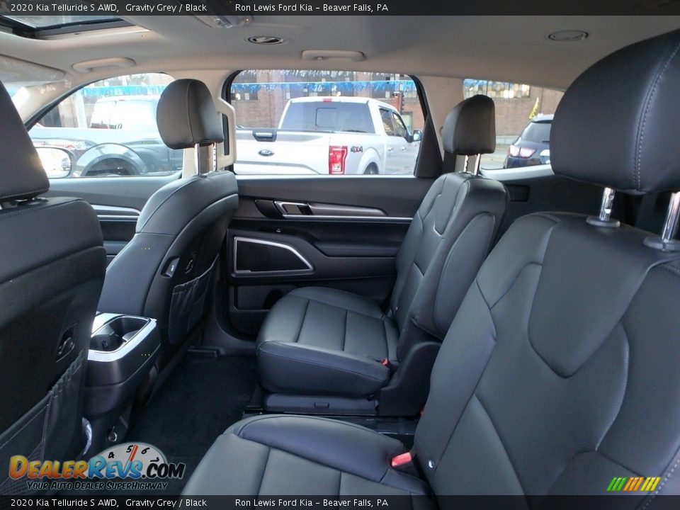 Rear Seat of 2020 Kia Telluride S AWD Photo #14