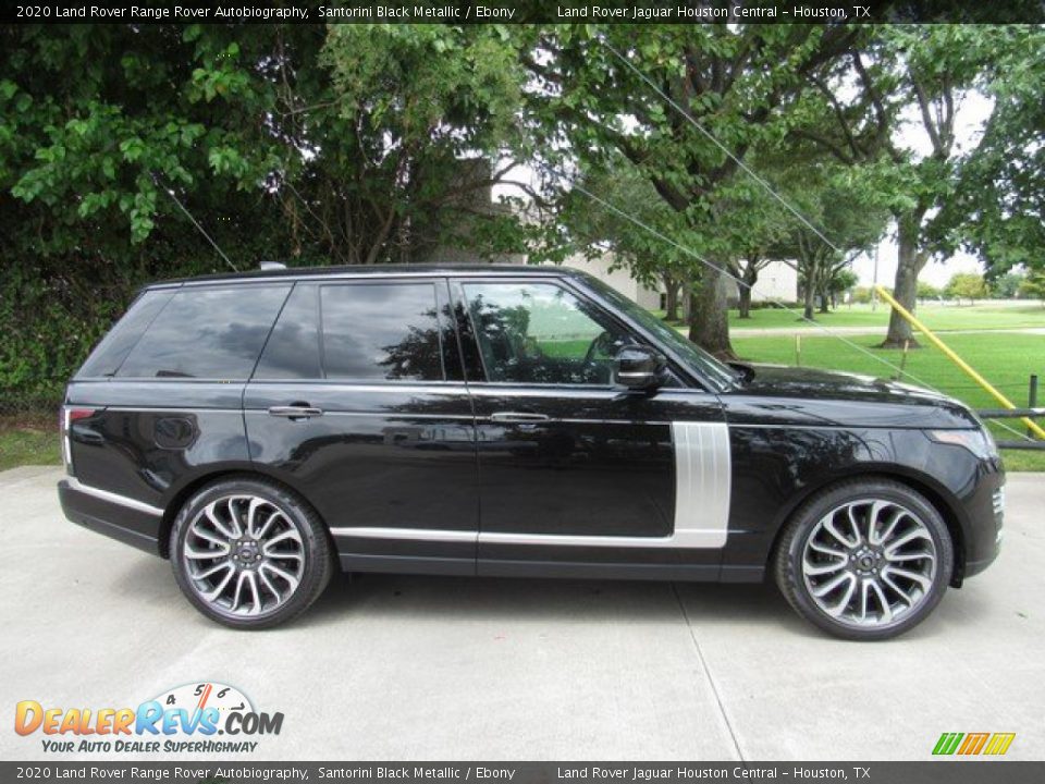 Santorini Black Metallic 2020 Land Rover Range Rover Autobiography Photo #6