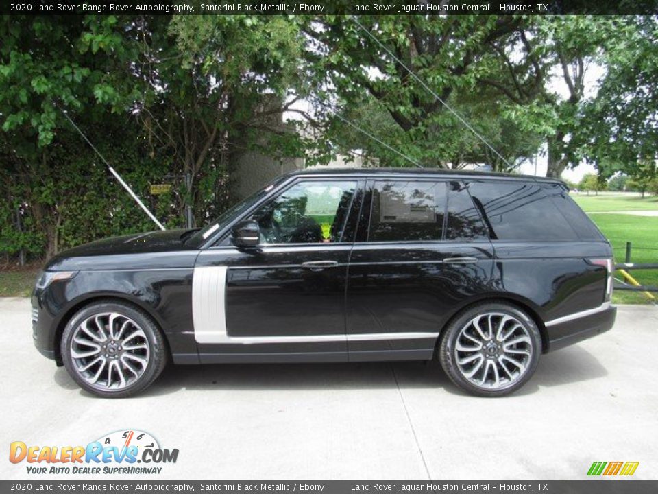 Santorini Black Metallic 2020 Land Rover Range Rover Autobiography Photo #11