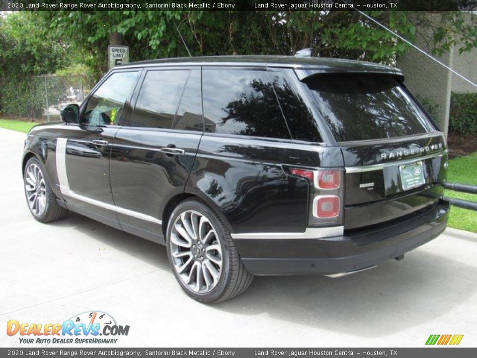 2020 Land Rover Range Rover Autobiography Santorini Black Metallic / Ebony Photo #12