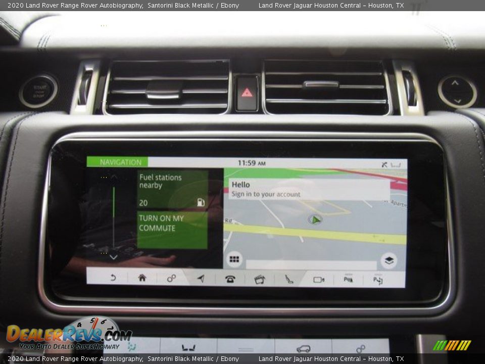 Navigation of 2020 Land Rover Range Rover Autobiography Photo #36