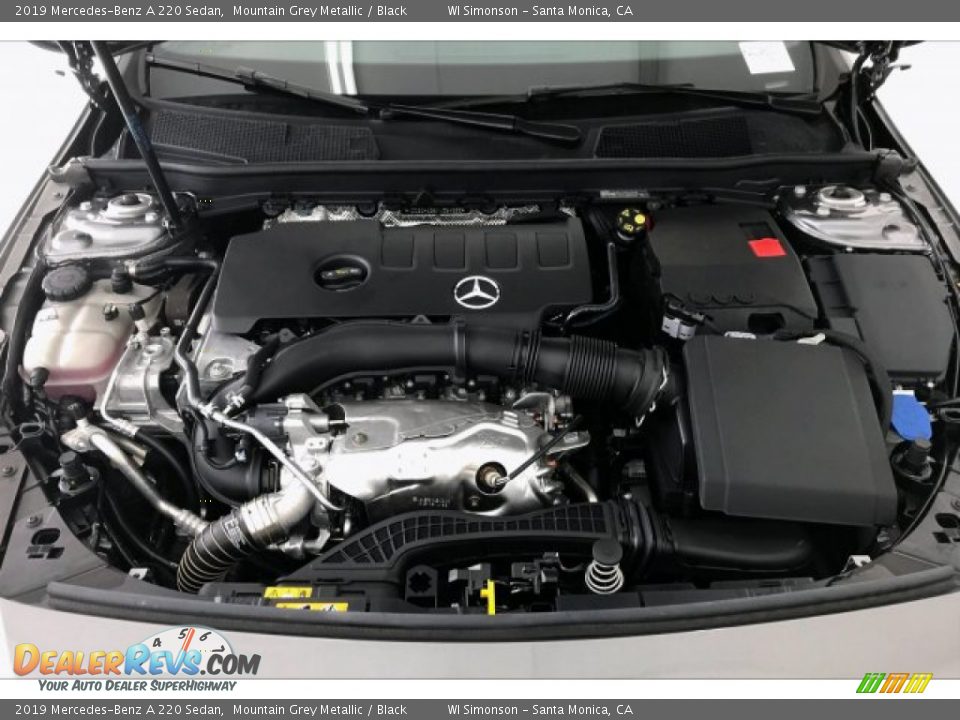 2019 Mercedes-Benz A 220 Sedan Mountain Grey Metallic / Black Photo #8