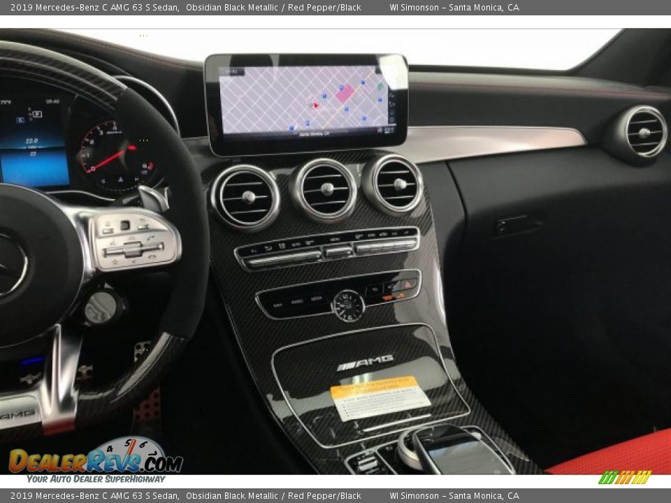 Controls of 2019 Mercedes-Benz C AMG 63 S Sedan Photo #6