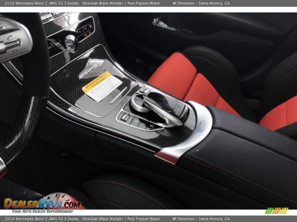 2019 Mercedes-Benz C AMG 63 S Sedan Shifter Photo #7