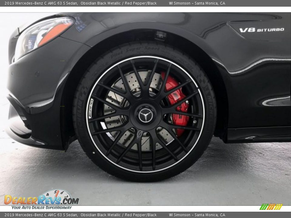 2019 Mercedes-Benz C AMG 63 S Sedan Wheel Photo #9