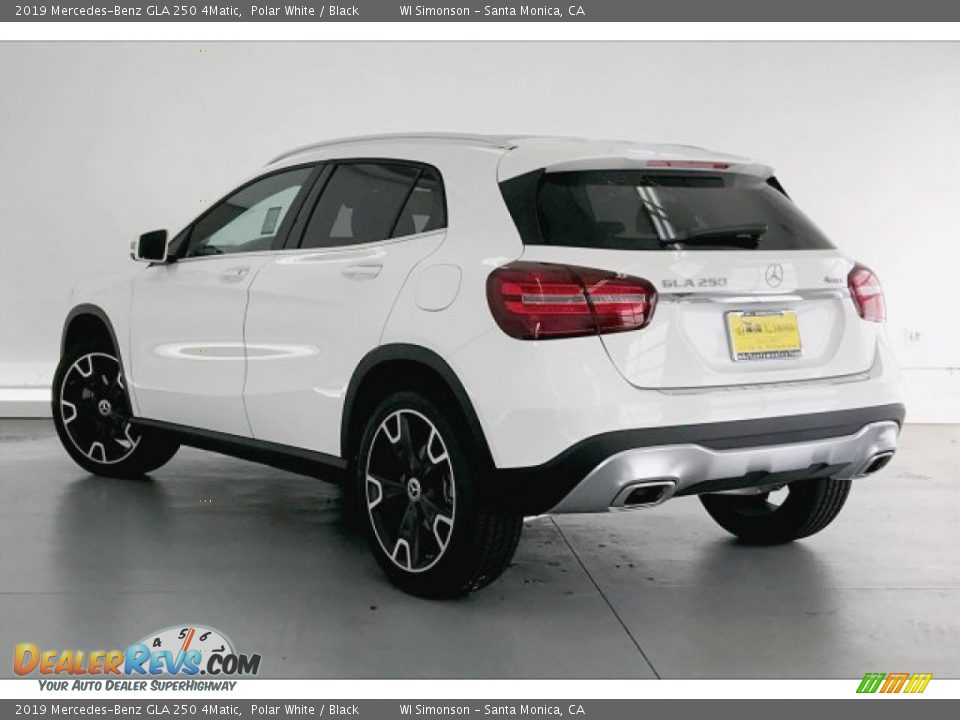 2019 Mercedes-Benz GLA 250 4Matic Polar White / Black Photo #2