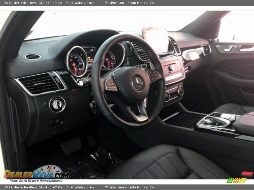 2019 Mercedes-Benz GLS 450 4Matic Polar White / Black Photo #4